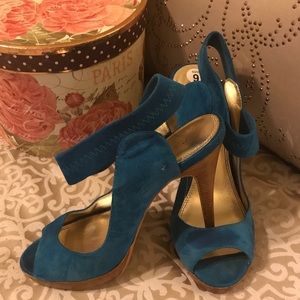 🔴 Turquoise Heels